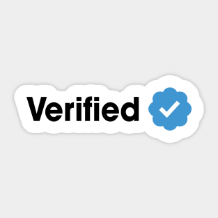 Verified Sticker